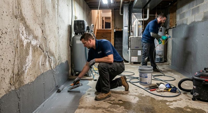 Basement Foundation Sealing in Fort Wayne, IN