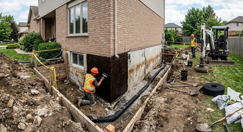 Basement Foundation Sealing in Fredericksburg, VA
