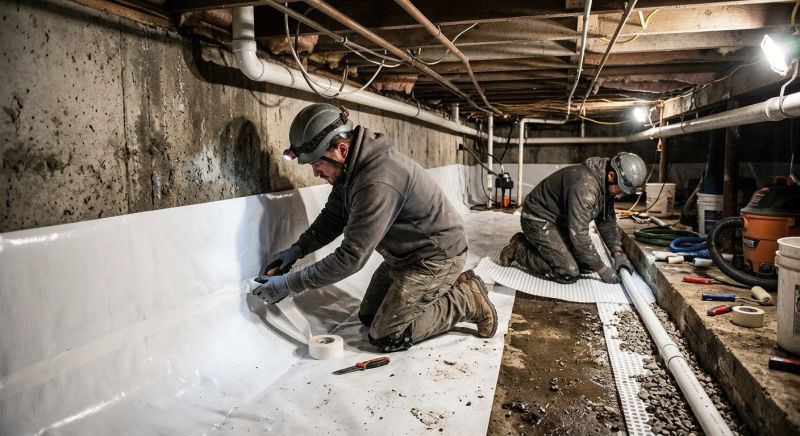 Cellar Waterproofing in Sarasota, FL