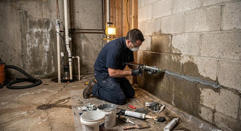 Leaking Basement Repair in Grand Rapids, MI