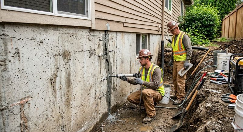 Structural Crack Repair in Greenville, SC