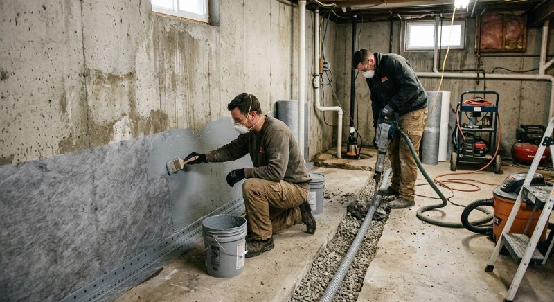 Wet Basement Solutions in Fort Wayne, IN