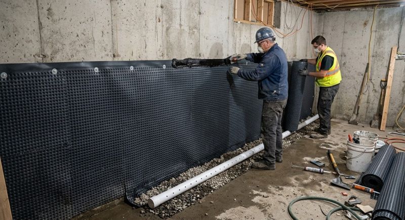 Wet Basement Solutions in Greenville, SC